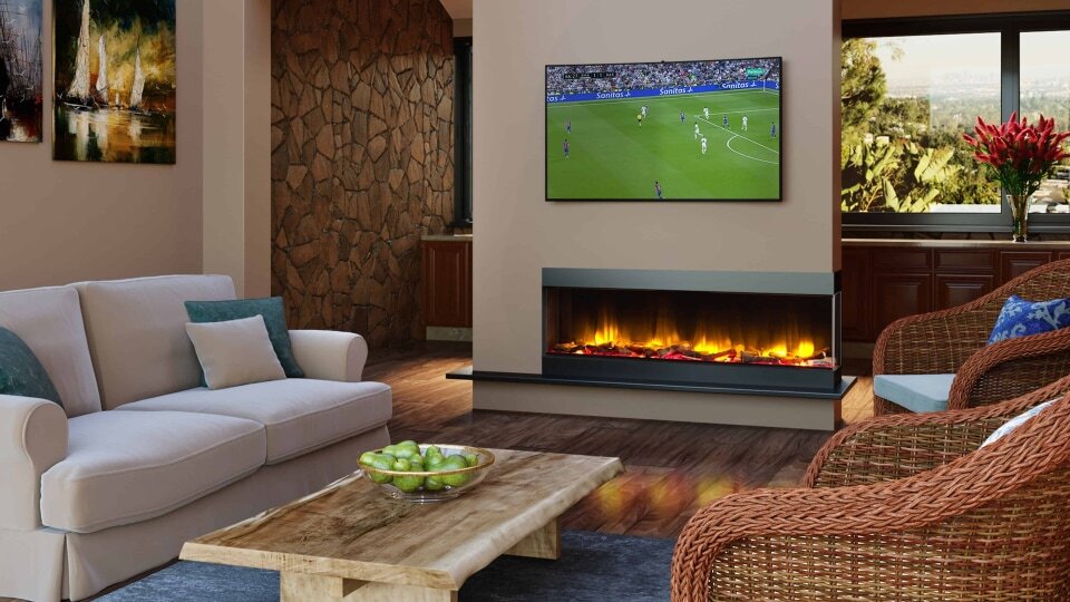 Creating the perfect media wall fireplace for your home 2