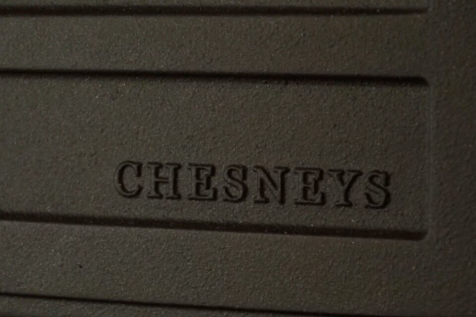 Chesneys branding on door