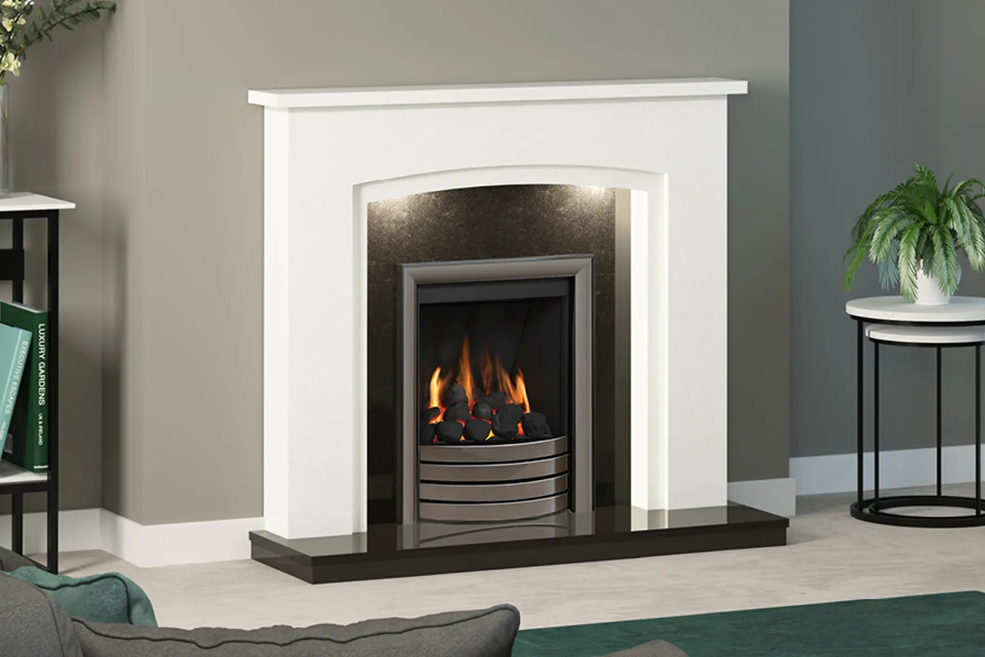 Elgin and Hall Florano Micro Marble Fire Surround
