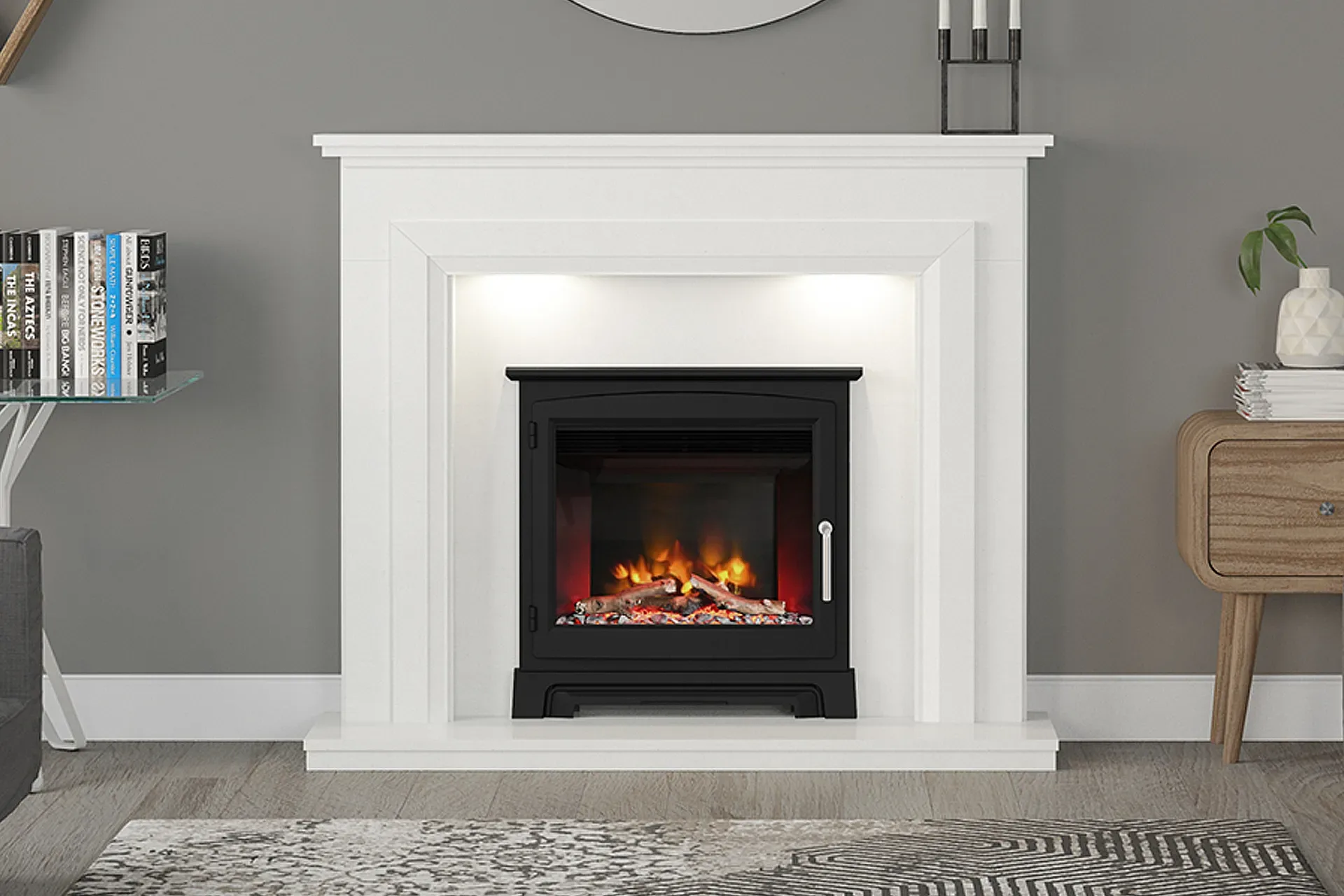 Elgin and Hall Newburgh Micro Marble Surround 2