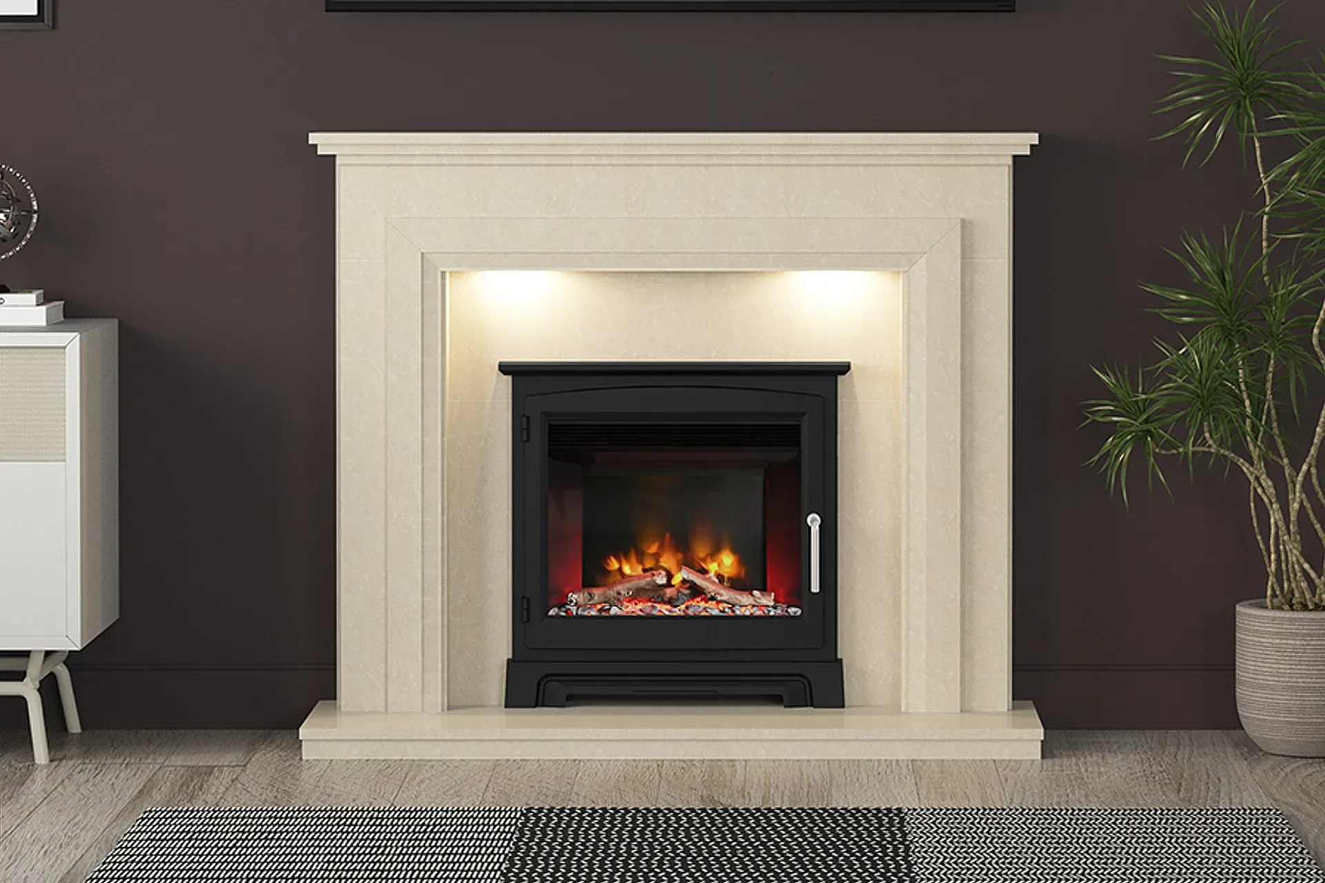 Elgin and Hall Newburgh Micro Marble Surround 3