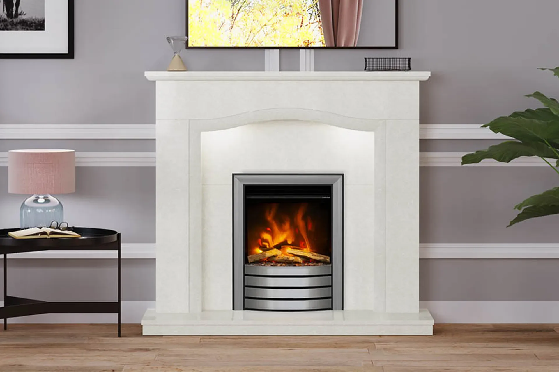 Elgin and Hall Sophia Micro Marble Fire Surround