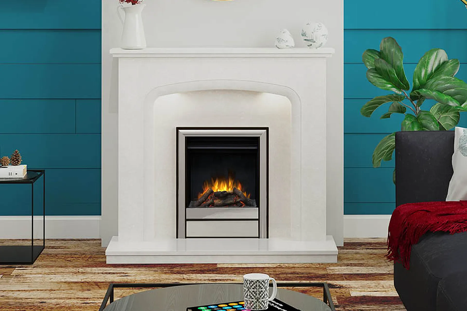 Elgin and Hall Viena Micro Marble Fire Surround 2