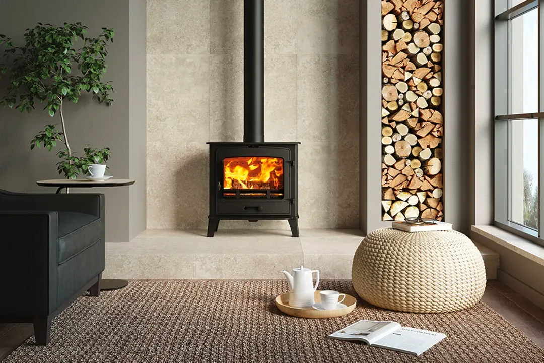 Stovax County 5 Wide Wood Burning Stove