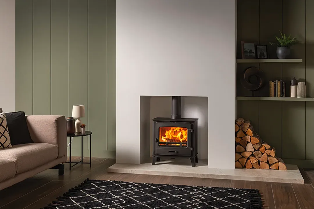 Stovax County 5 Wide Wood Burning Stove