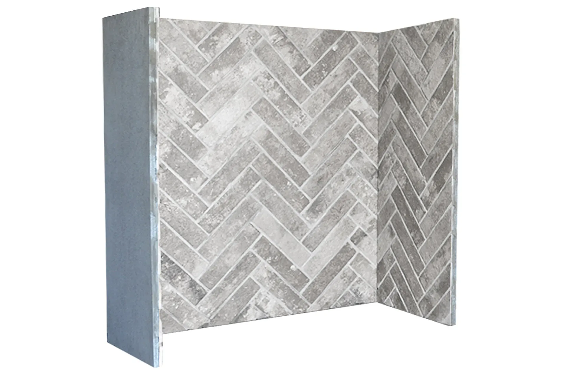 The Gallery Collection ICED GREY HERRINGBONE Chamber