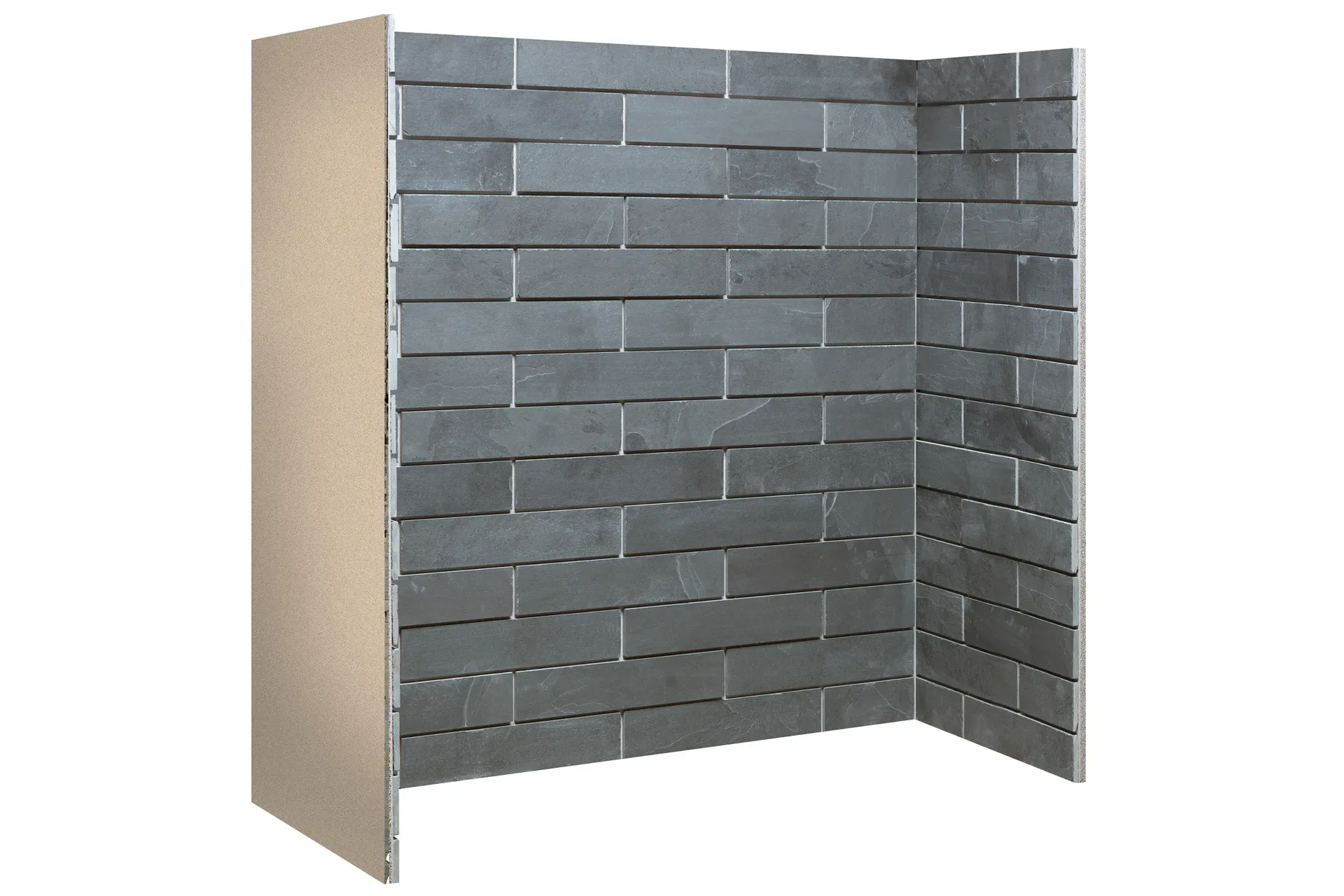 The Gallery Collection PORCELAIN SLATE BRICK Chamber