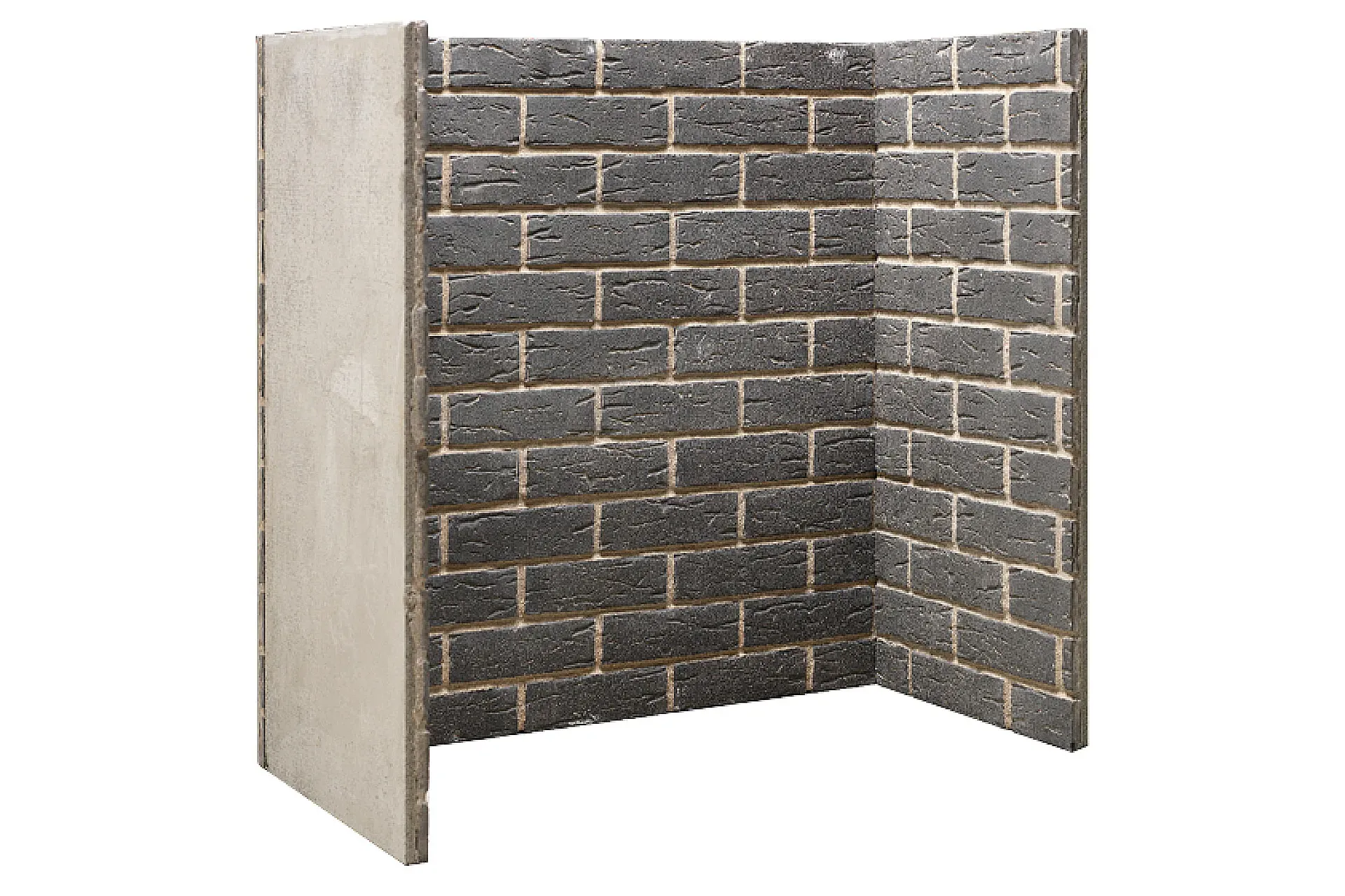 The Gallery Collection RUSTIC GREY BRICK Chamber