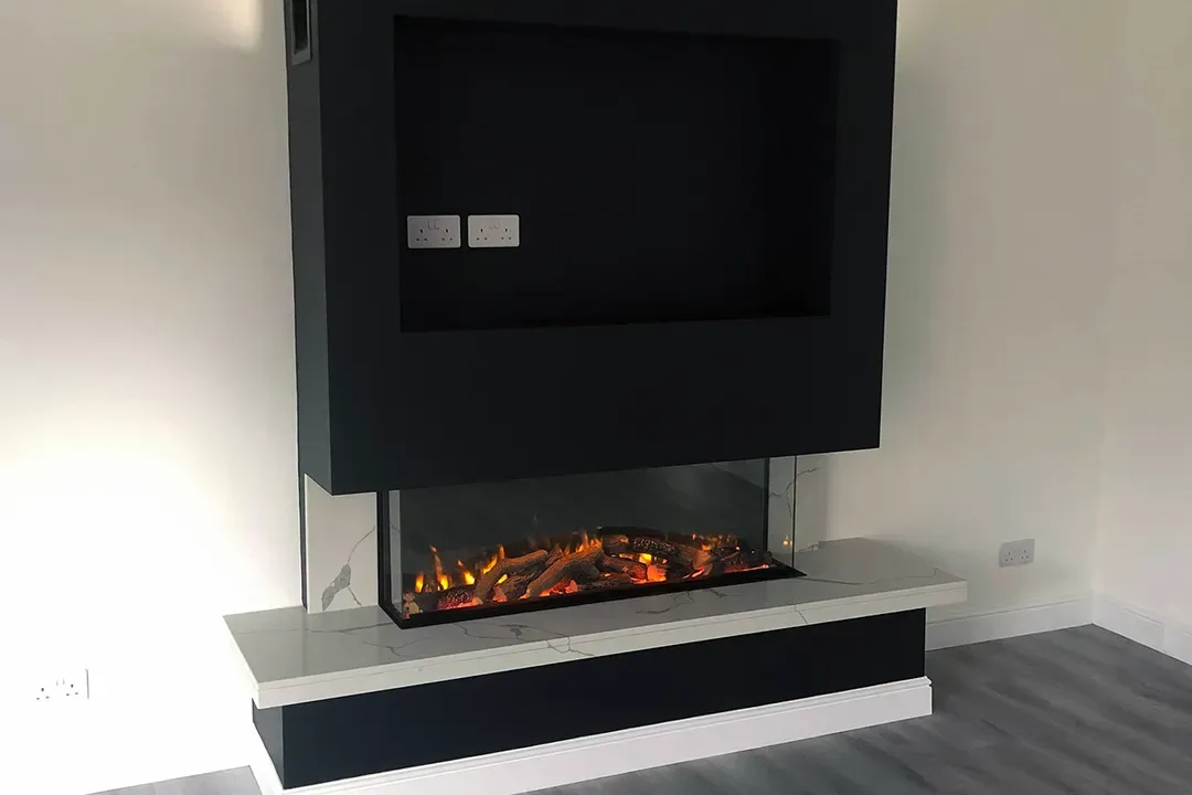 Callums Media Wall Fireplace 4