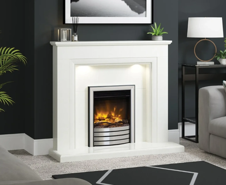 Elgin and Hall Amorina Micro Marble Fire Surround 1